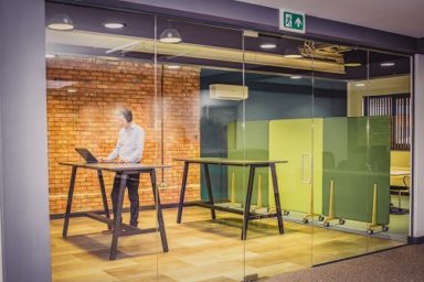 office glass partition walls