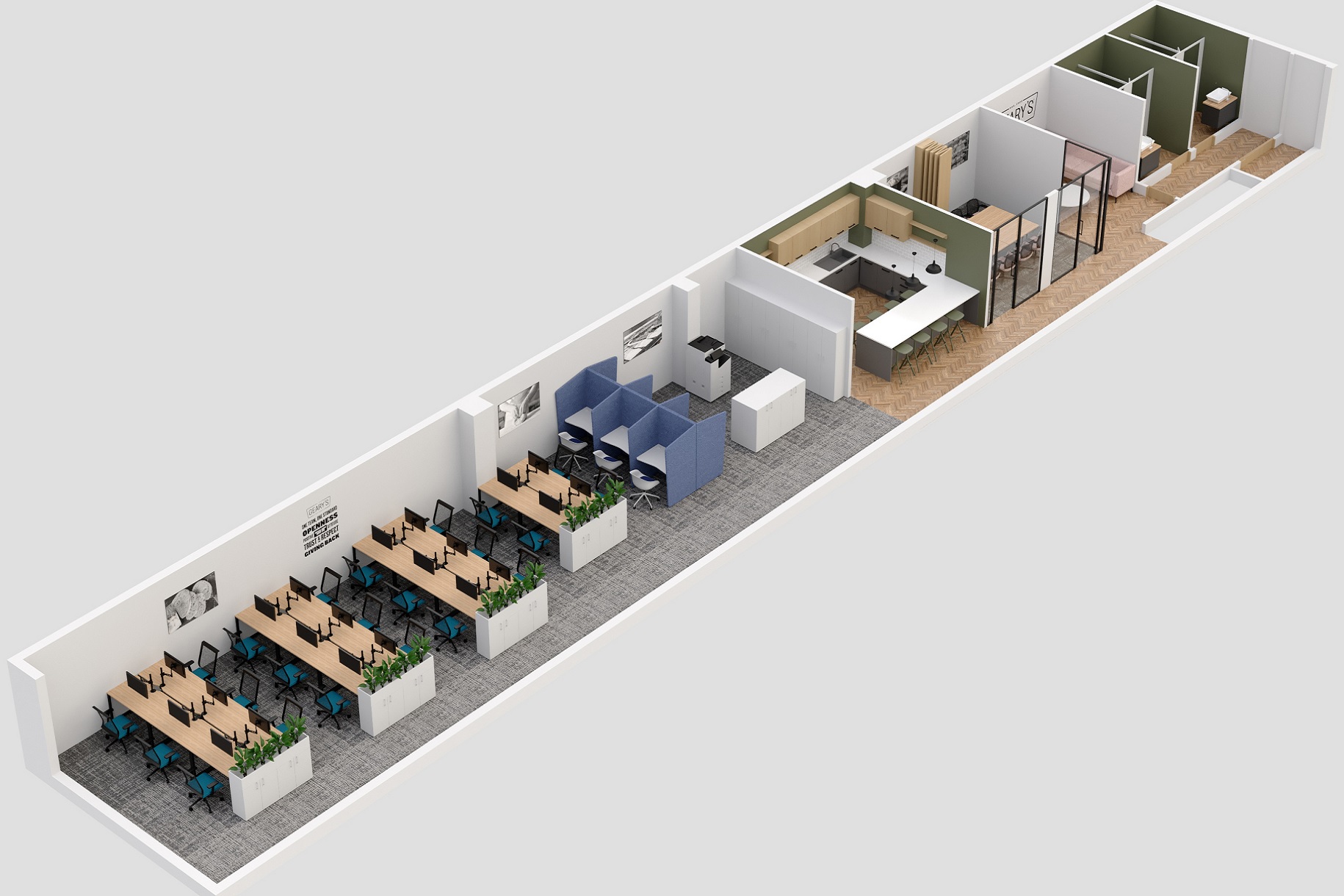 Office Space Planning - Stirling Interiors