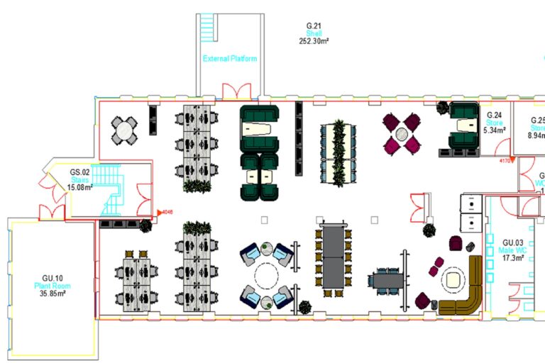 space planning office fit out