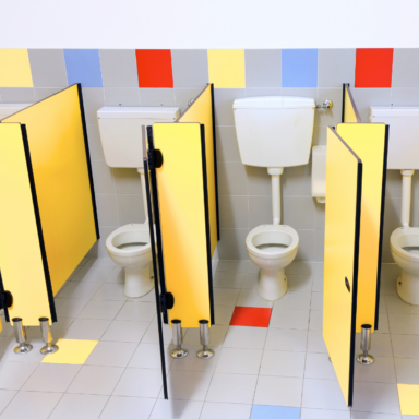 pre school toilets