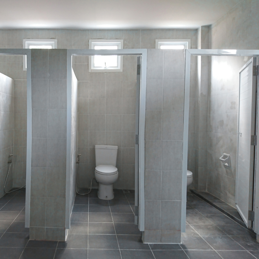 school toilets tiles