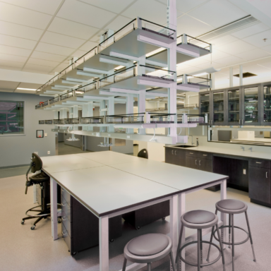 science lab by stirling interiors