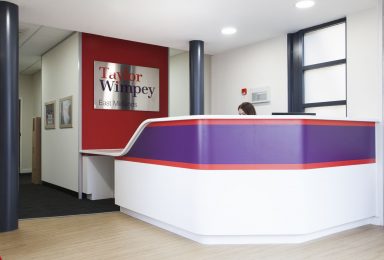 Taylor Wimpey Reception Design